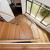 Dřevěný obklad schodiště SLAN